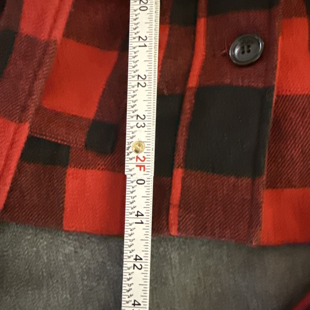 Vintage‎ Bongo Women's sz M Red Black Plaid Belted Gothic Grunge Punk Y2K - Picture 13 of 14